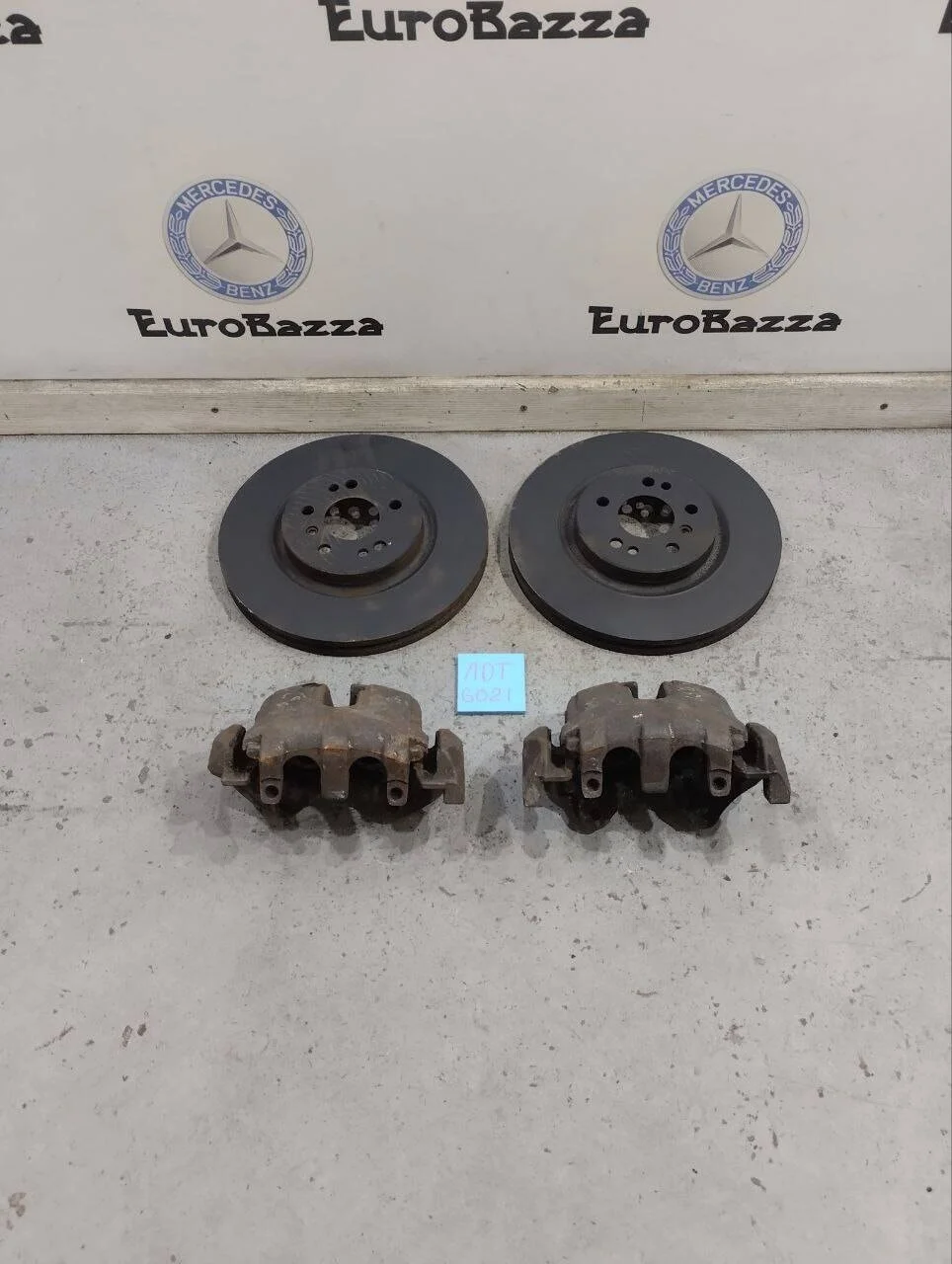 Передняя тормозная система Mercedes W164