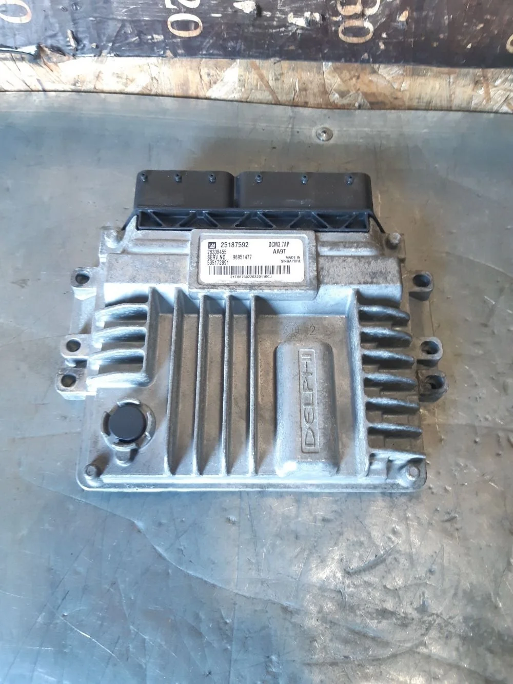 Блок управления двигателем Opel Antara I рестайлинг (2010—2017) 2012