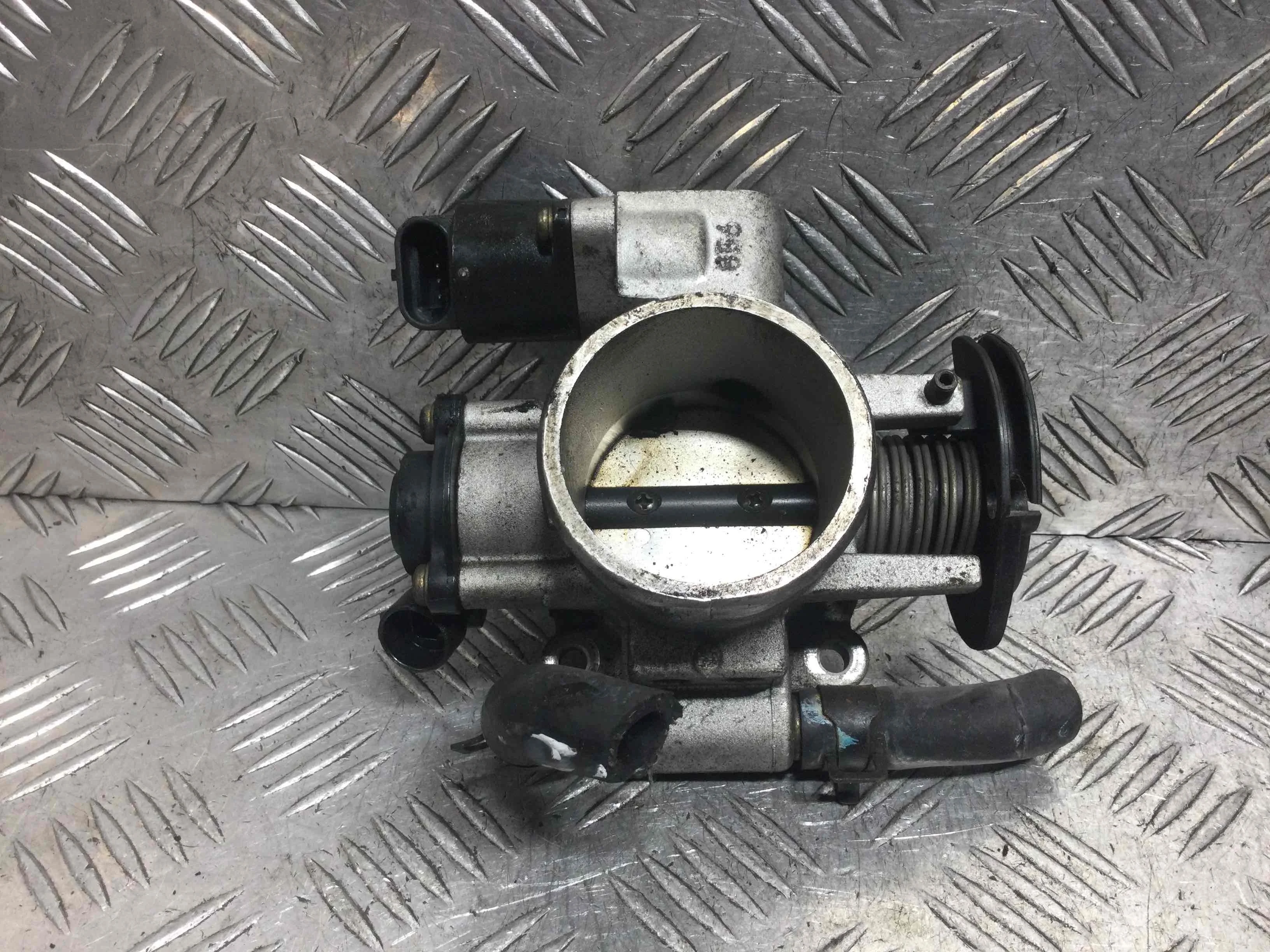 Заслонка дроссельная Chevrolet Kalos 1 поколение 2003 - 2008 бензин 1.4 i Механика Седан