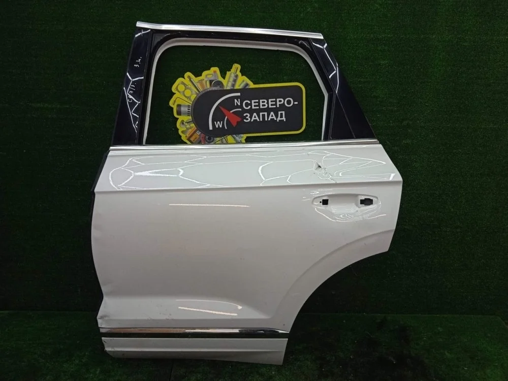 Дверь Volkswagen Touareg 2022 760833051B CR CVMD, задняя левая