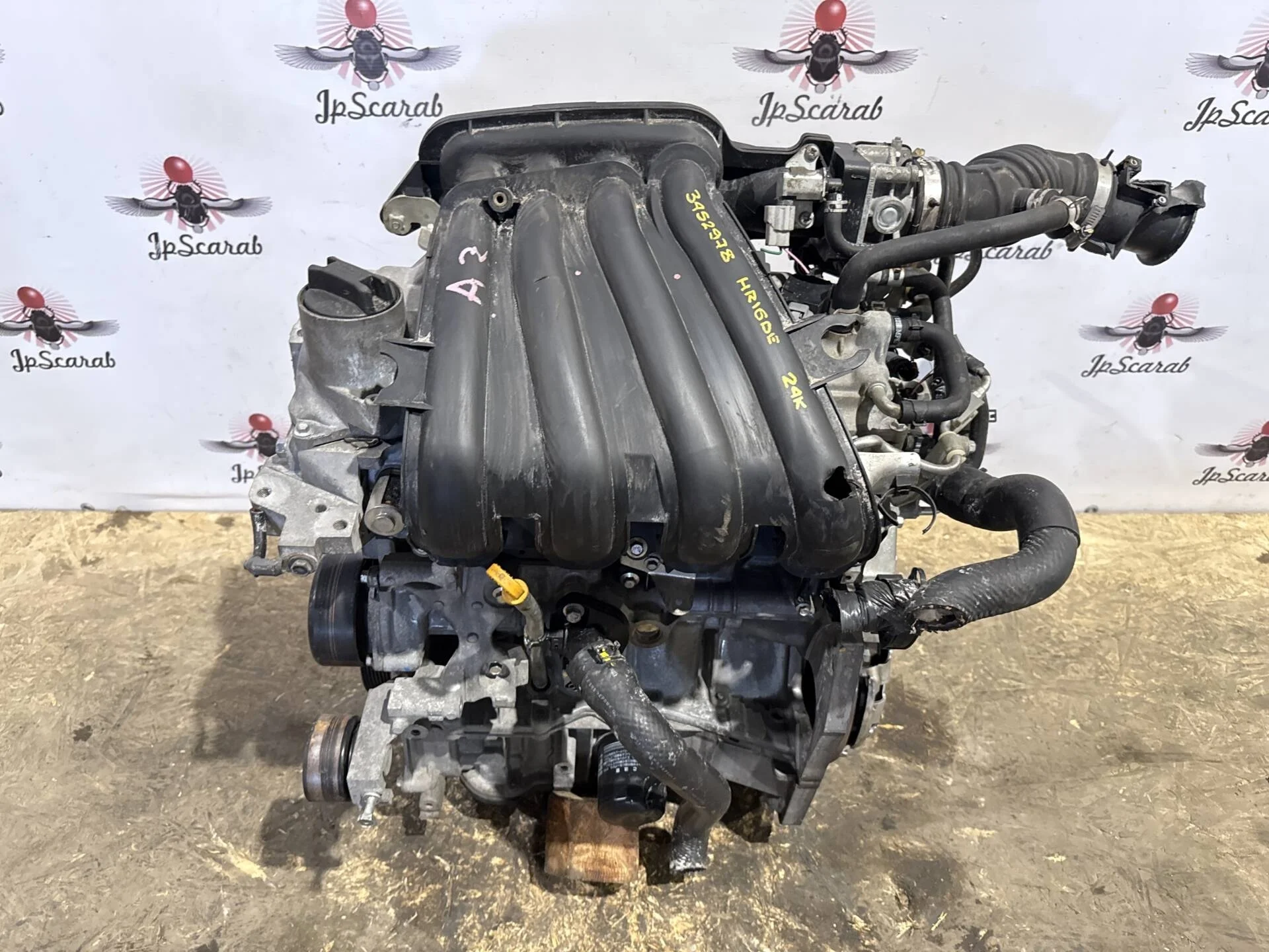 Двигатель Nissan Tiida C11 HR16DE