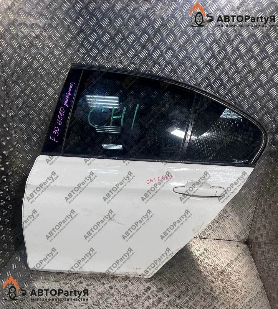 Дверь задняя левая  BMW (БМВ) 3 Series F30 Седан  Белый