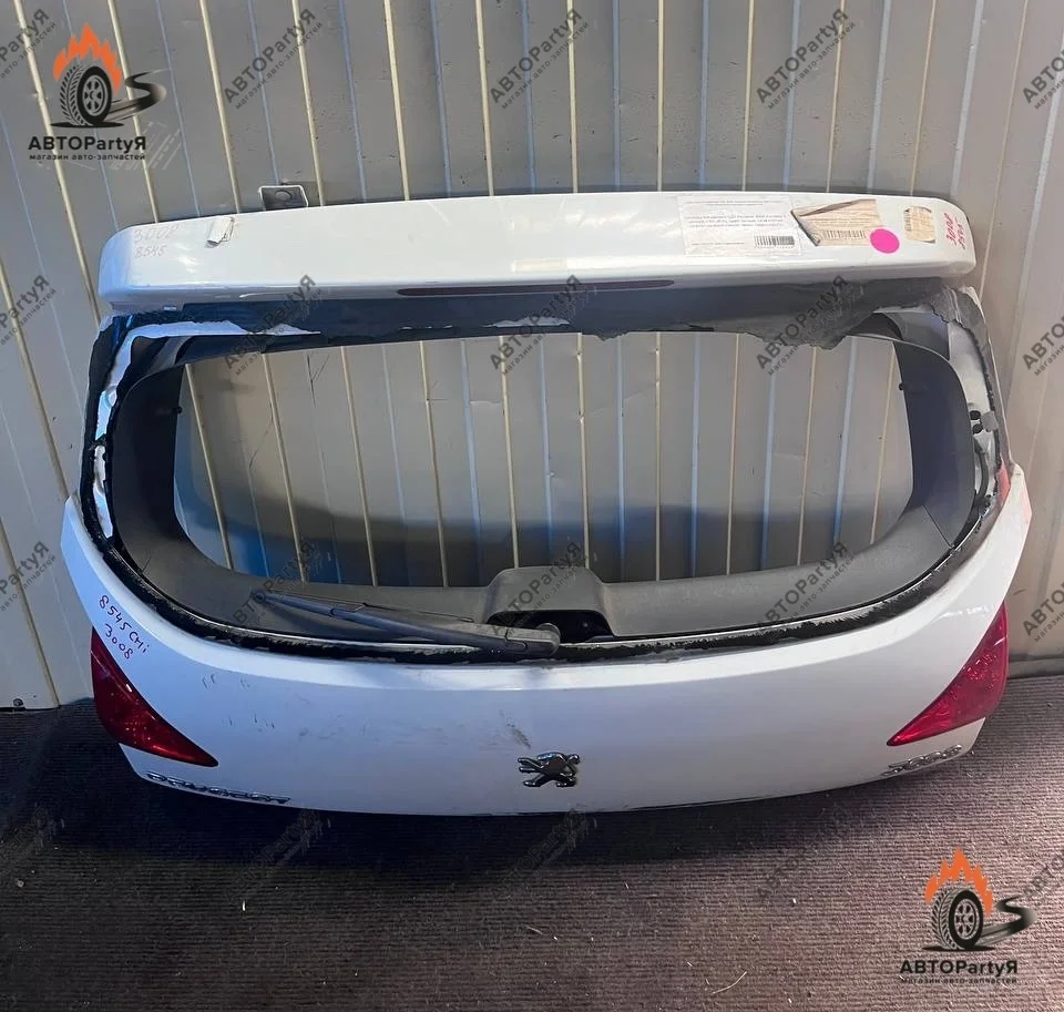 Крышка багажника Peugeot 3008 рестайлинг