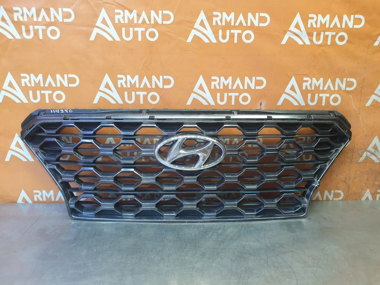 Решетка радиатора Hyundai Santa Fe 2018-нв 4 TM