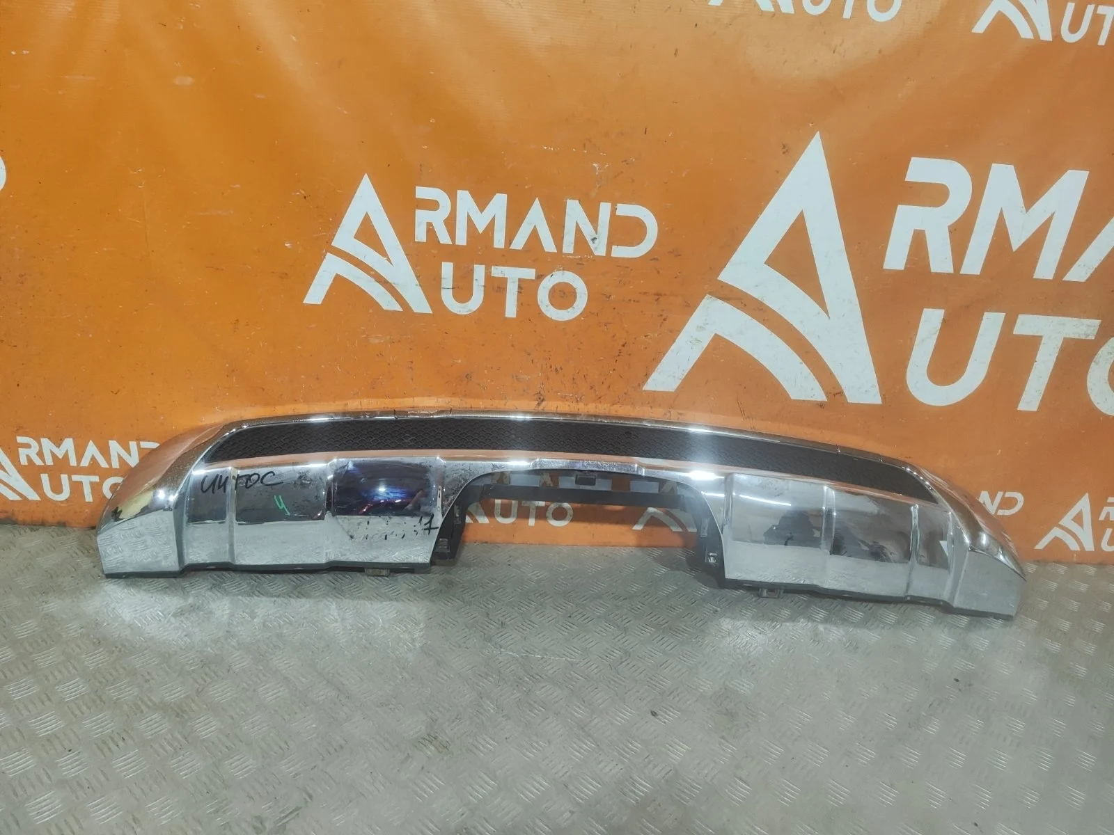 Накладка бампера Mercedes ML GLE-Class 2011-2015 W166