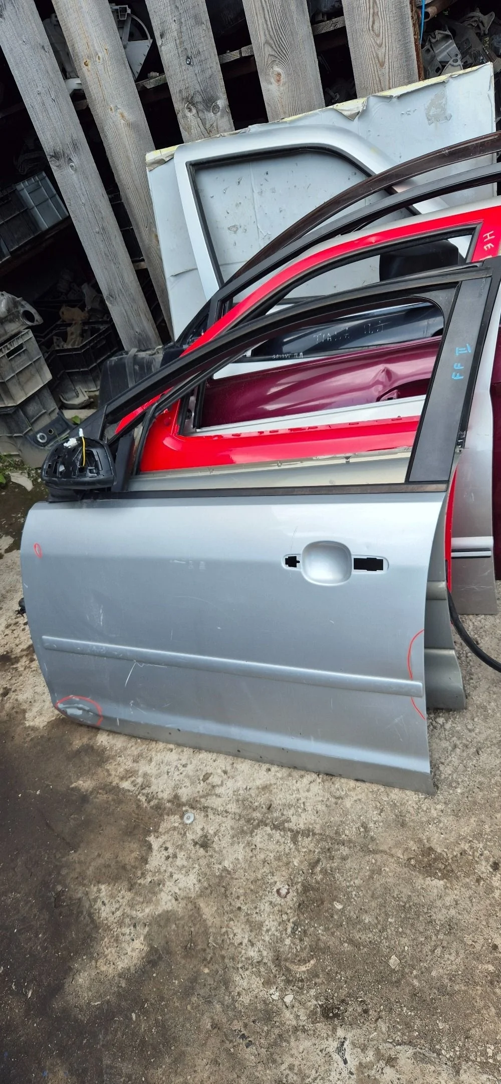 Дверь передняя левая для Ford Focus II 2005-2008