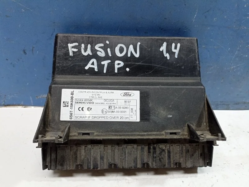 Блок комфорта Ford Fiesta 2008 6S6T15K600BL 1.4 FXJA