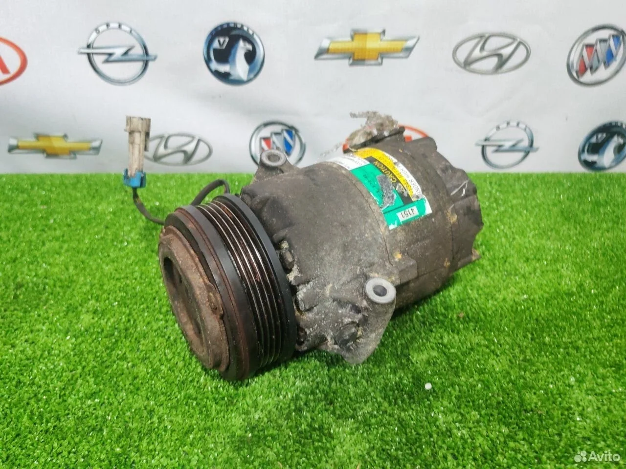 Компрессор кондиционера opel astra