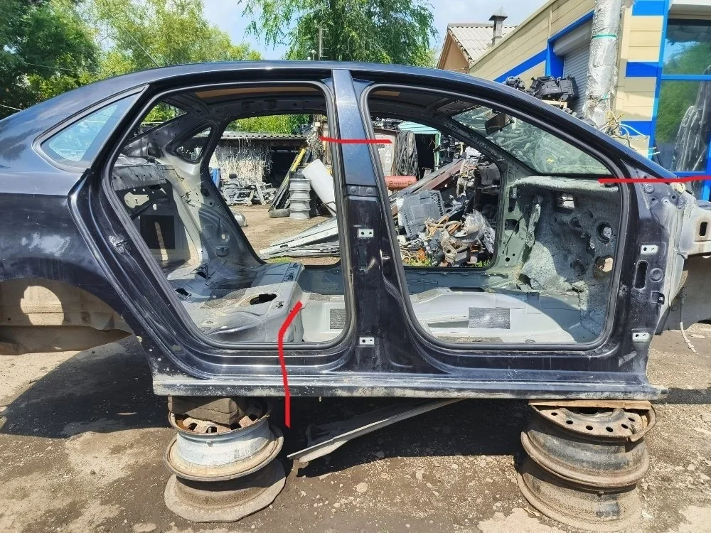 Порог Volkswagen Polo 2012 6RU809606C 5 CFNA, правый