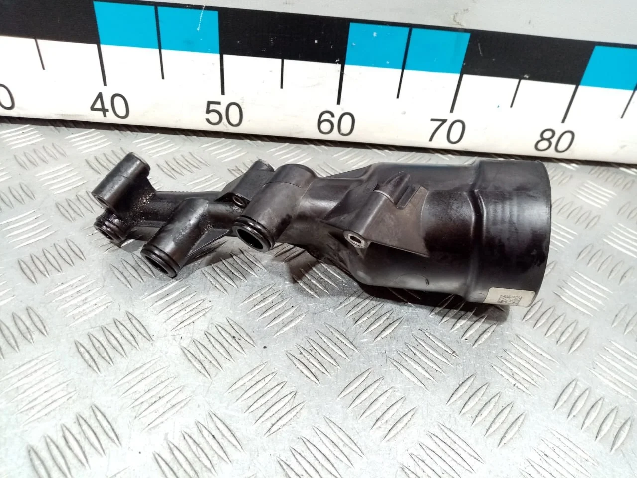 [ЧАСТЬ Б/У] Корпус масляного фильтра - (Состояние: голый корпус) [ХОРОШЕЕ] [Код: 00635056 ]