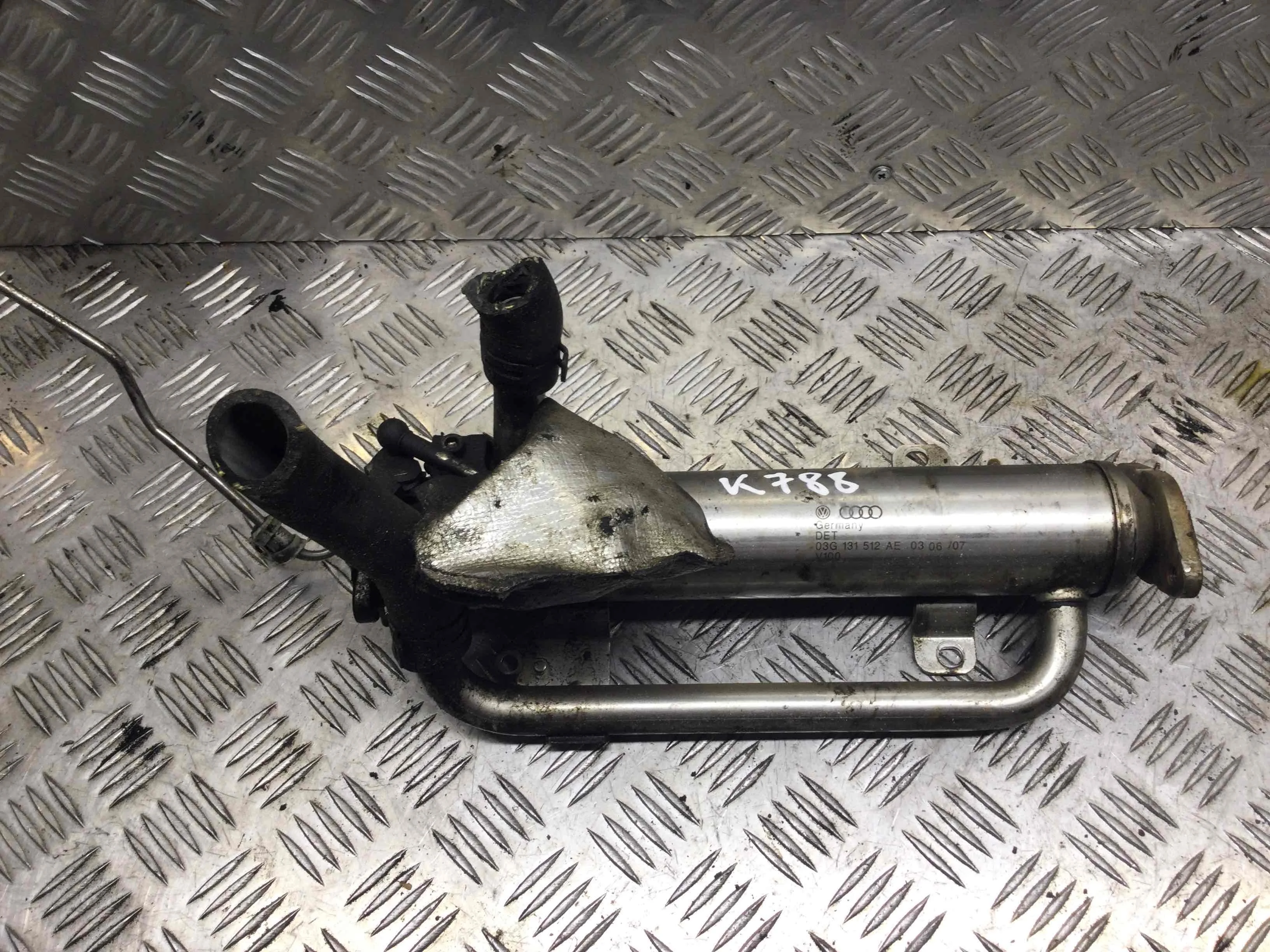 Клапан EGR Volkswagen Touran 1 поколение [рестайлинг] (2006-2010) дизель 2.0 TDI DSG Минивэн