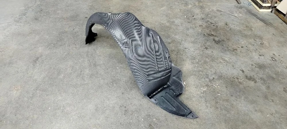 Подкрылок (локер) пер.прав. Hyundai Accent II (1999—2012) 8681225000