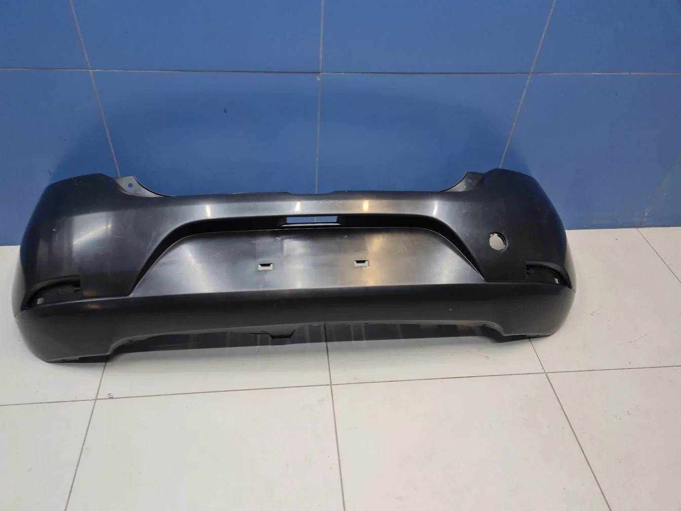 Бампер задний для Renault Sandero 2014-