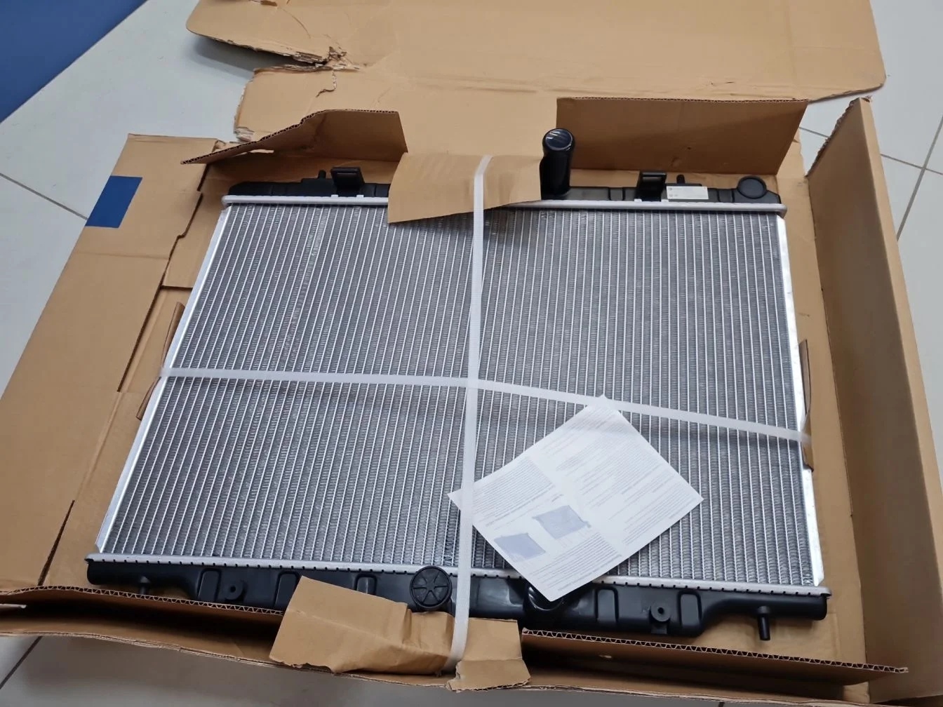 Радиатор основной охлаждения двигателя для Nissan X-Trail T31 2007-2014