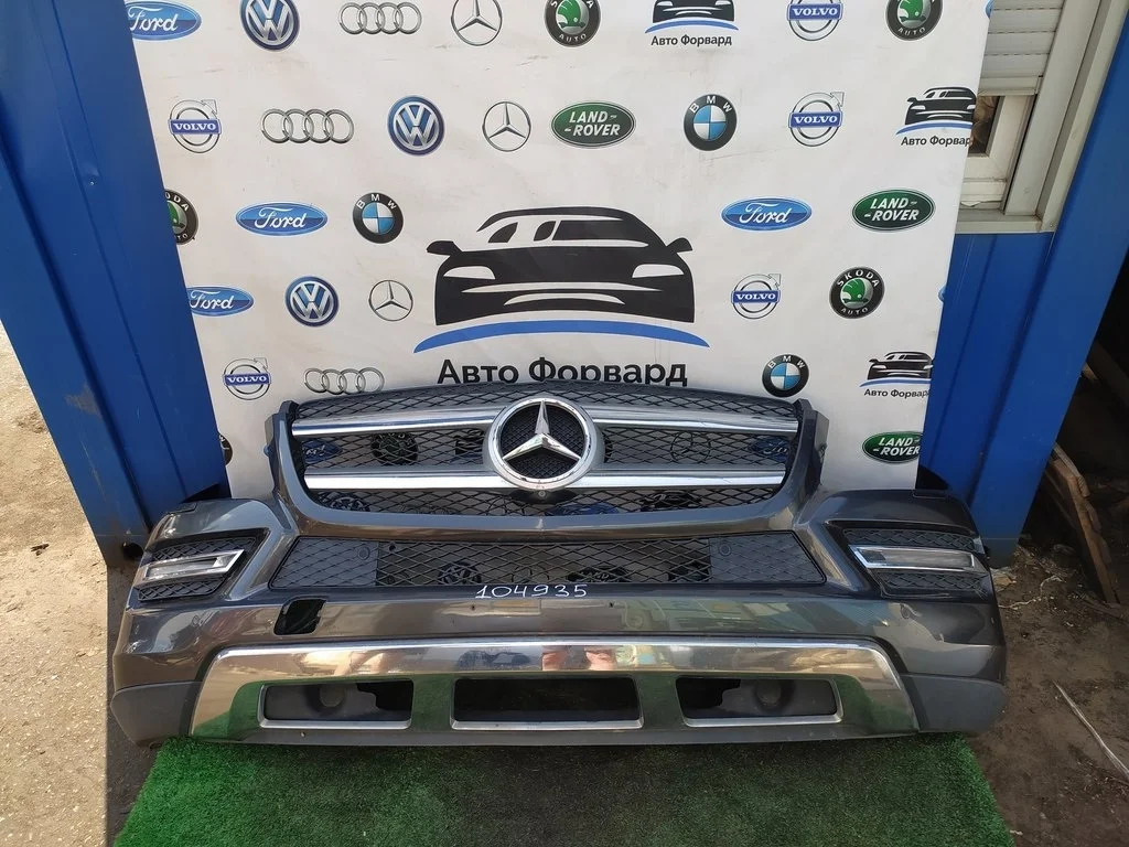 Бампер передний в сборе MB GL X166 2012-2016