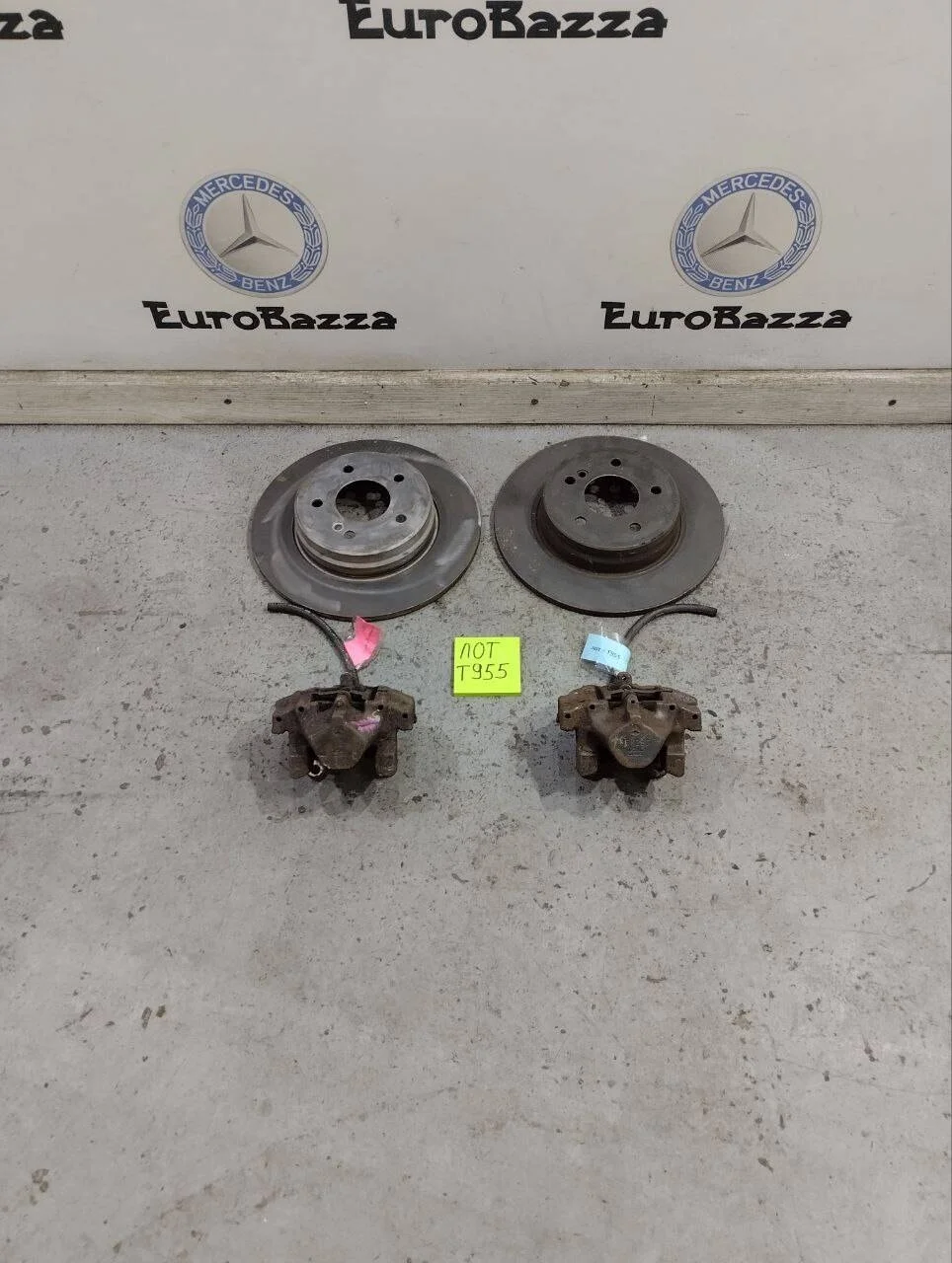 Задняя тормозная система Mercedes W203