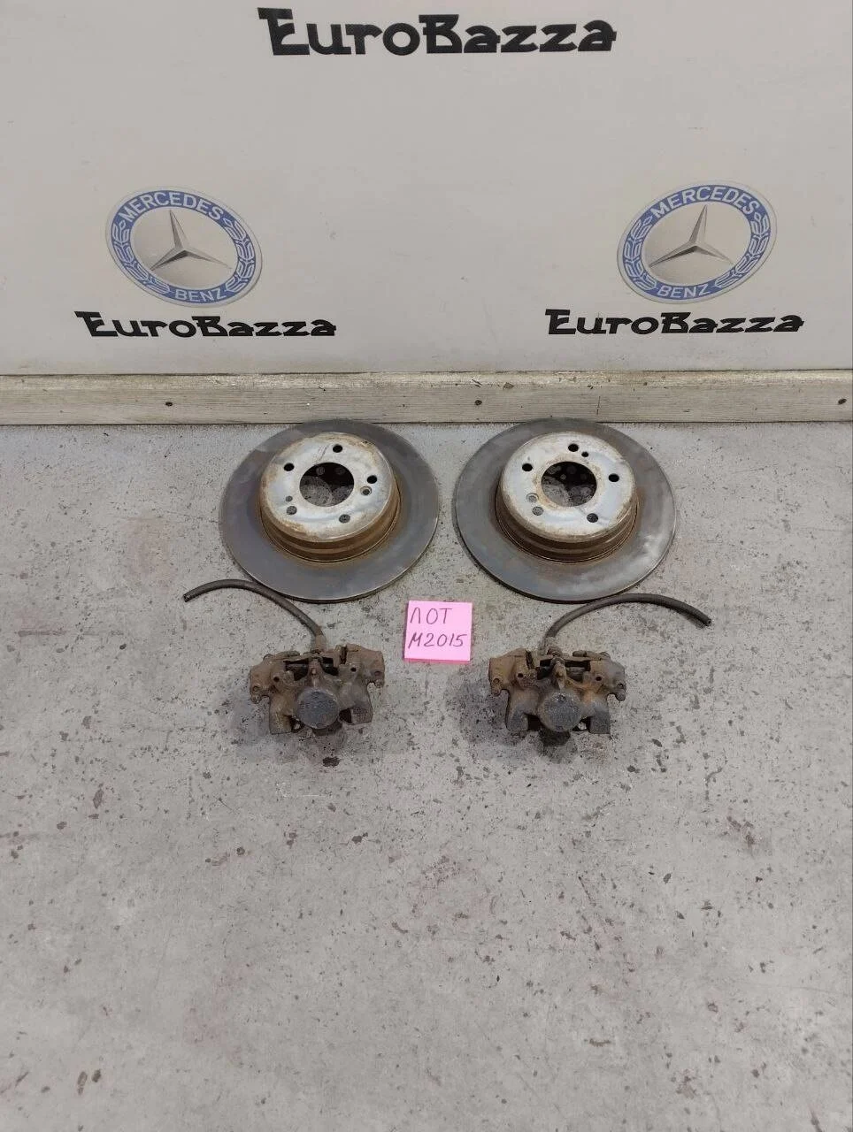 Задняя тормозная система Mercedes W203
