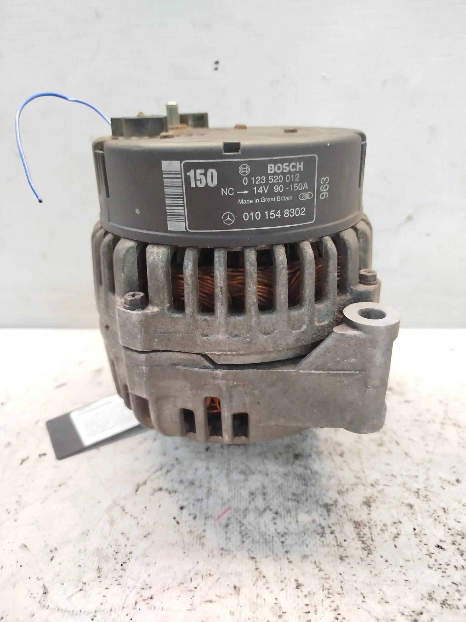 ГЕНЕРАТОР MERCEDES-BENZ 0101548302 D4206