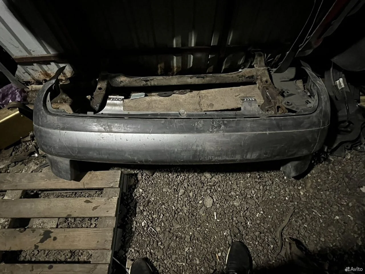 Задний бампер audi a6 c5 4b5807511p