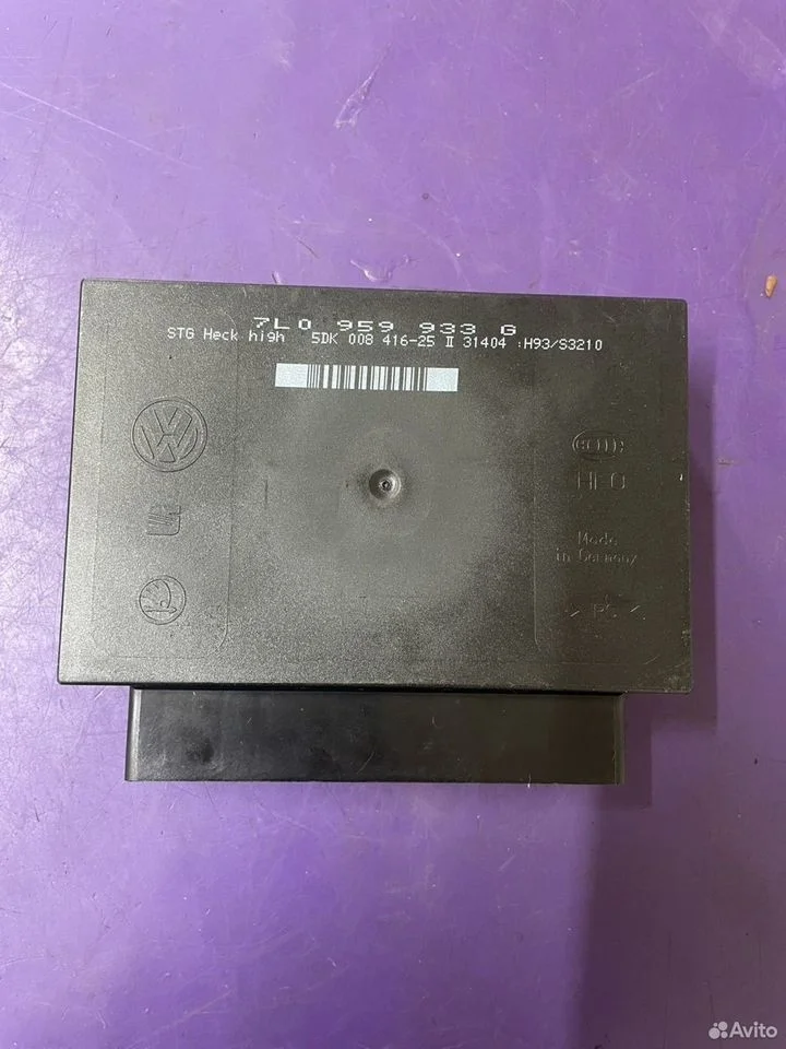 Блок комфорта vw touareg 7l0959933g