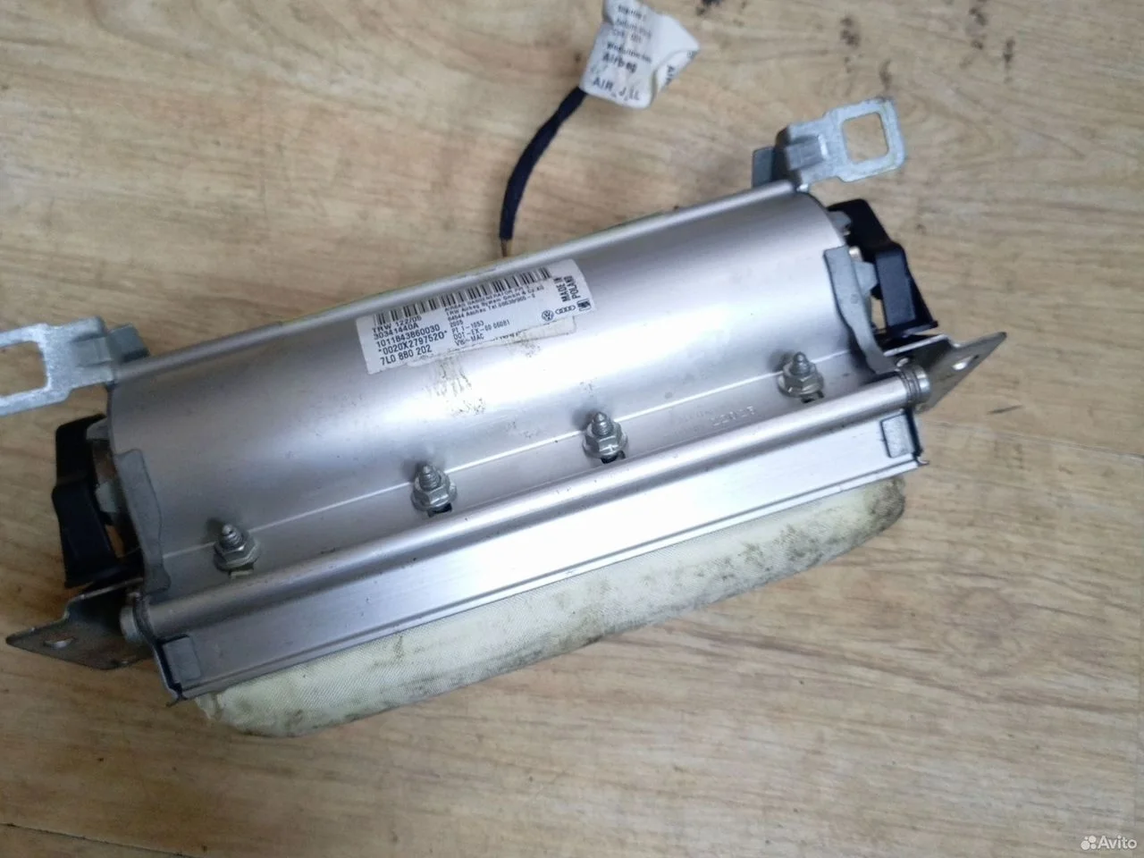 Подушка безопасности пассажира vw touareg