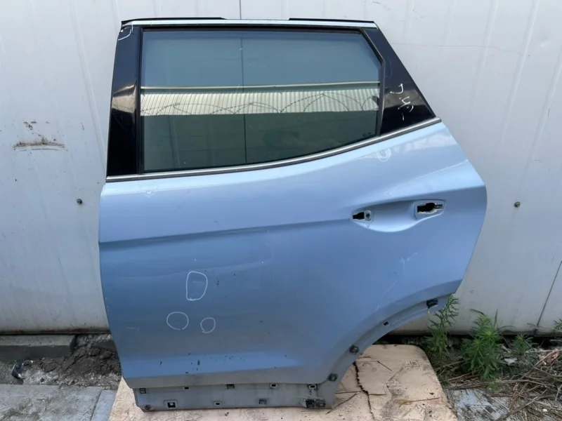 Дверь боковая Hyundai Santa Fe 2016 770032W010 DM, задняя левая