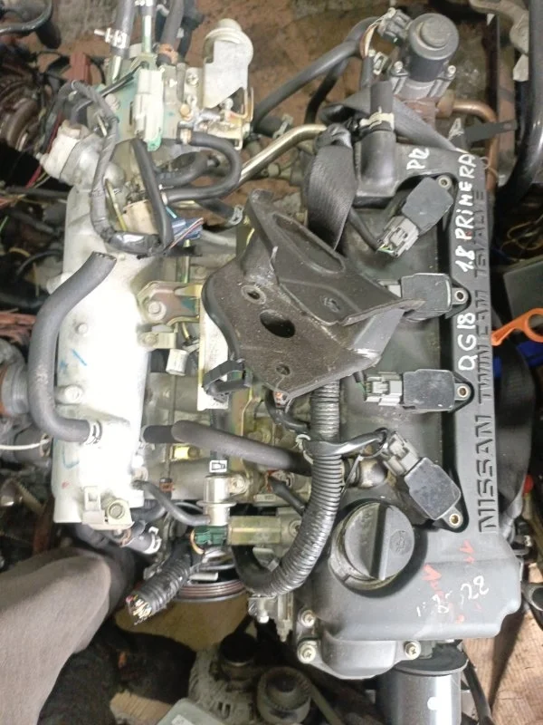 Двигатель Nissan Primera 2006 QG18DE P12 QG18DE