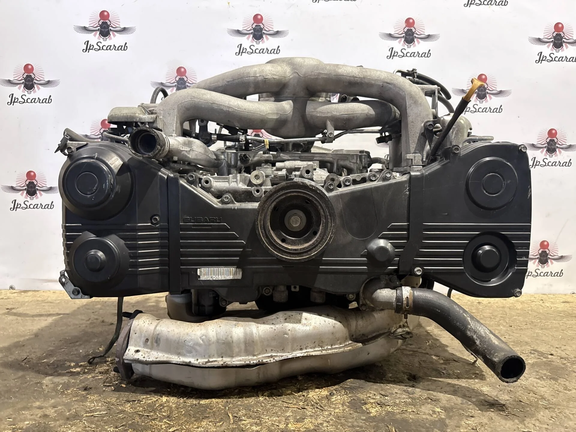 Двигатель Subaru Forester SG5 EJ204 Рестайлинг