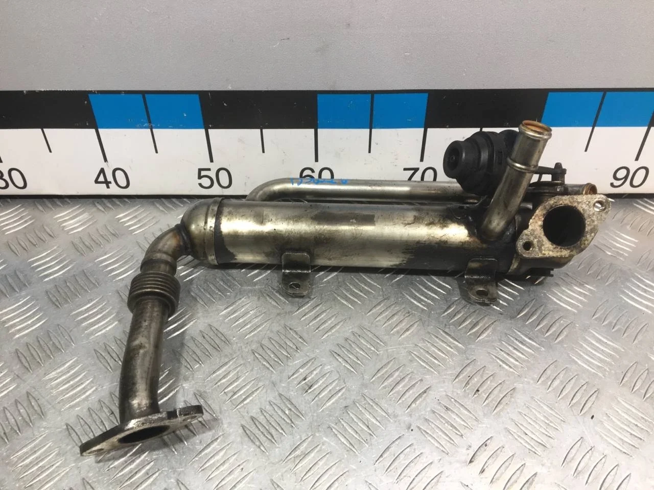 [Б/У] Радиатор рециркуляции ОГ VAG - вмятинка на трубке [ХОРОШЕЕ] [Код: 00638014 ]