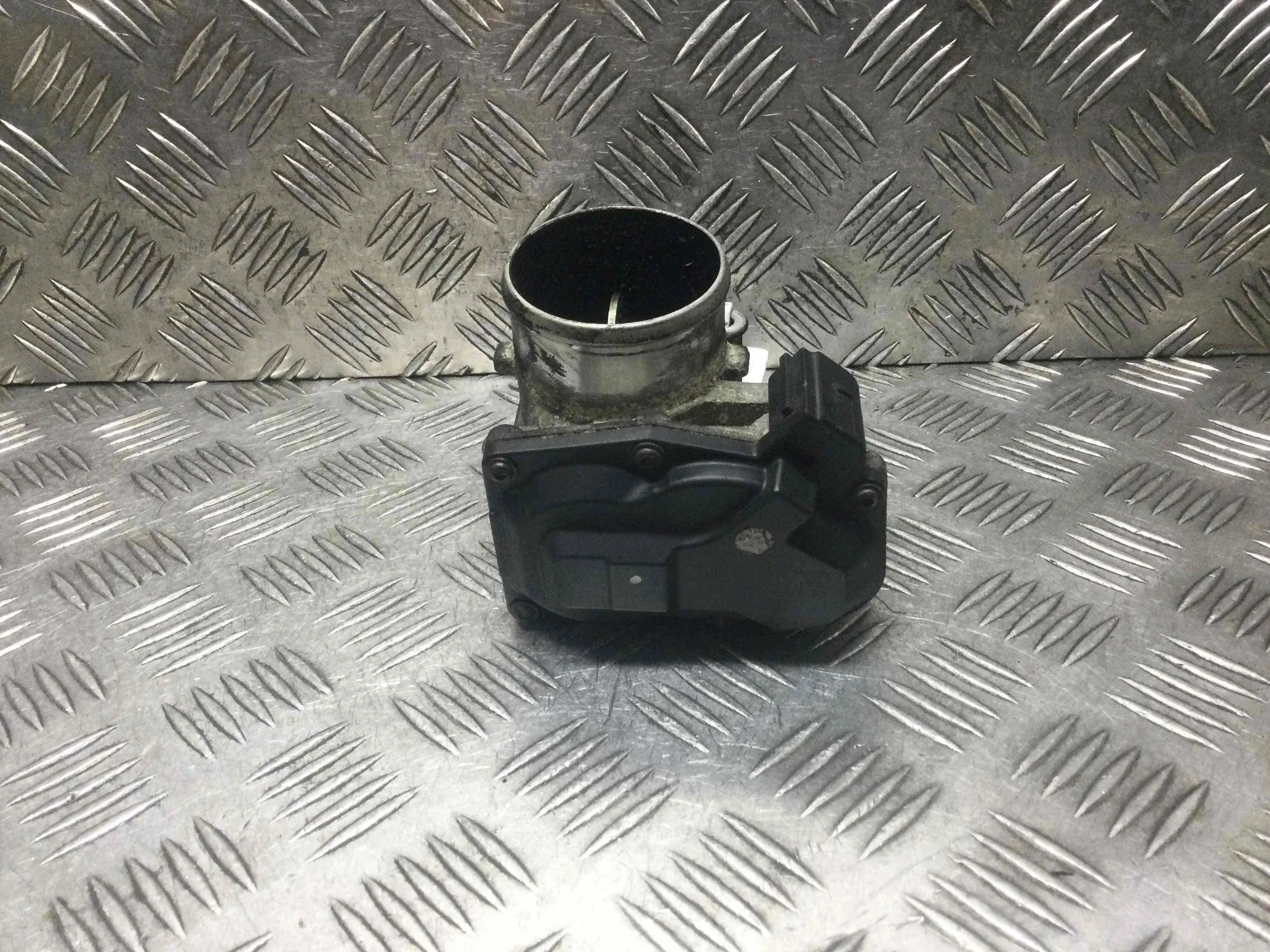 Заслонка дроссельная Hyundai Santa Fe 1 поколение [рестайлинг] (2004-2012) дизель 2.2 CRDi Механика Внедорожник