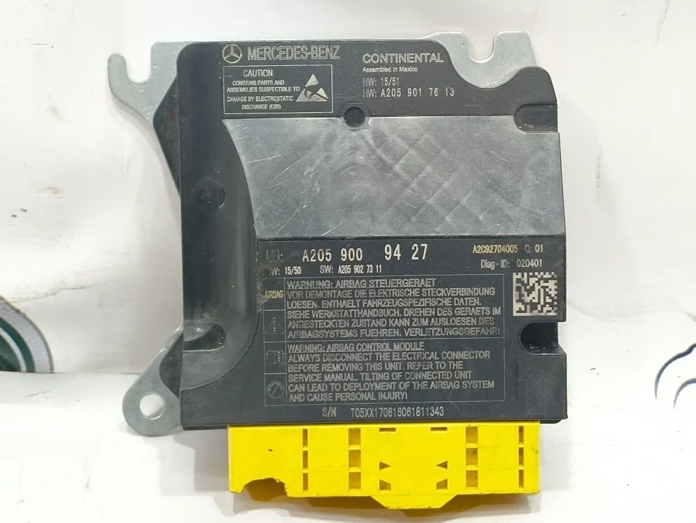 Блок SRS AIRBAG Mercedes C 43 AMG W205 S205 C205 C-класс W205/S205/C205/A205 (2014—2018)