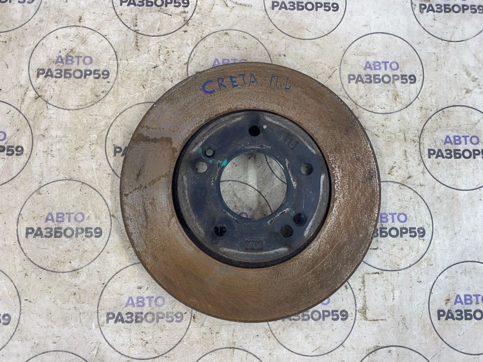 Диск тормозной передний вентилируемый Hyundai Creta I (2016—2020)