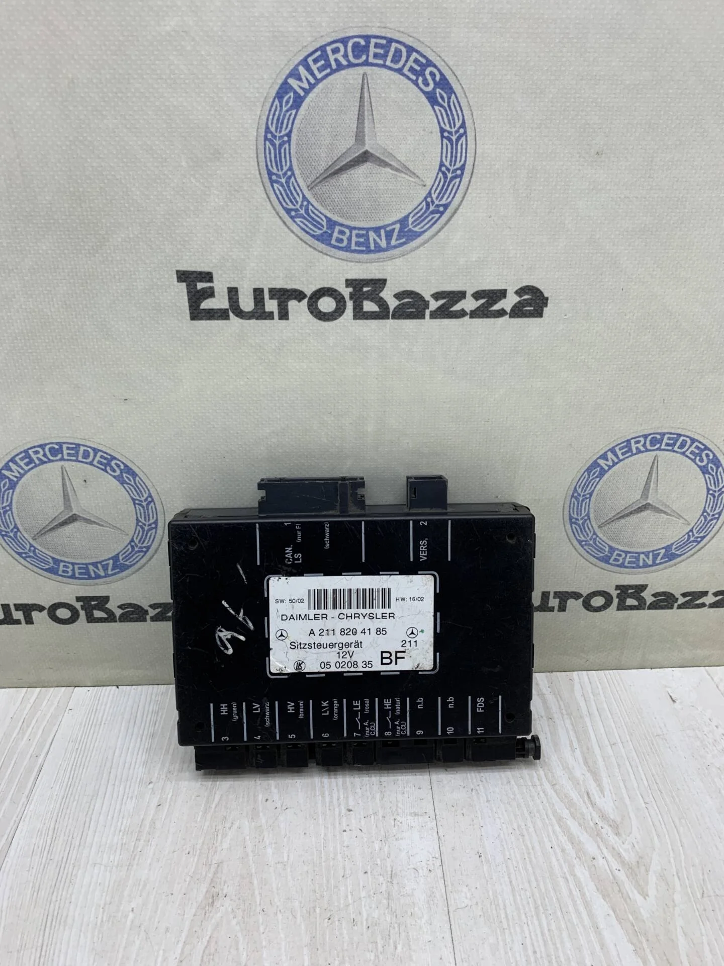 Блок управления передним сидением Mercedes W211