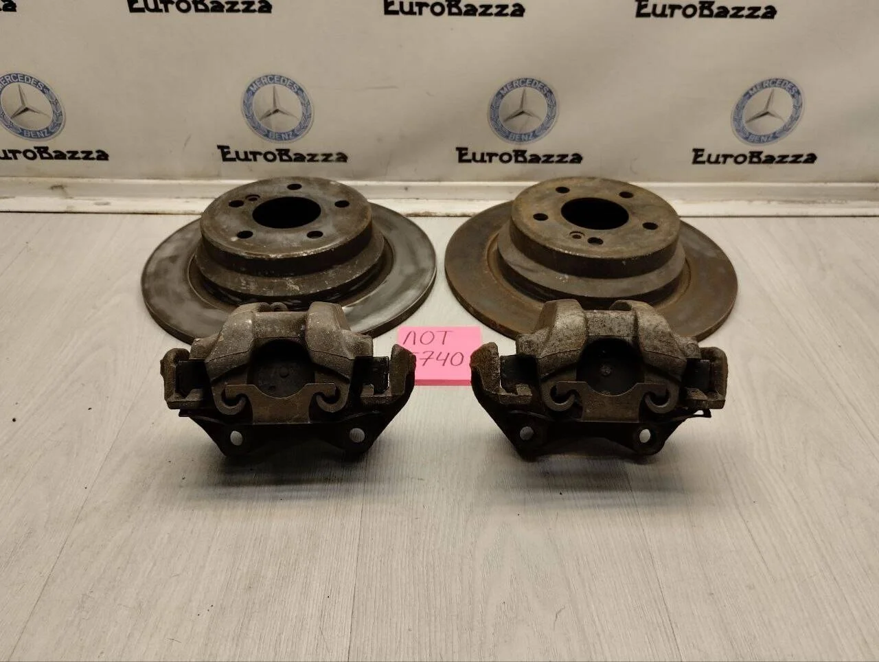 Задняя тормозная система Mercedes W211