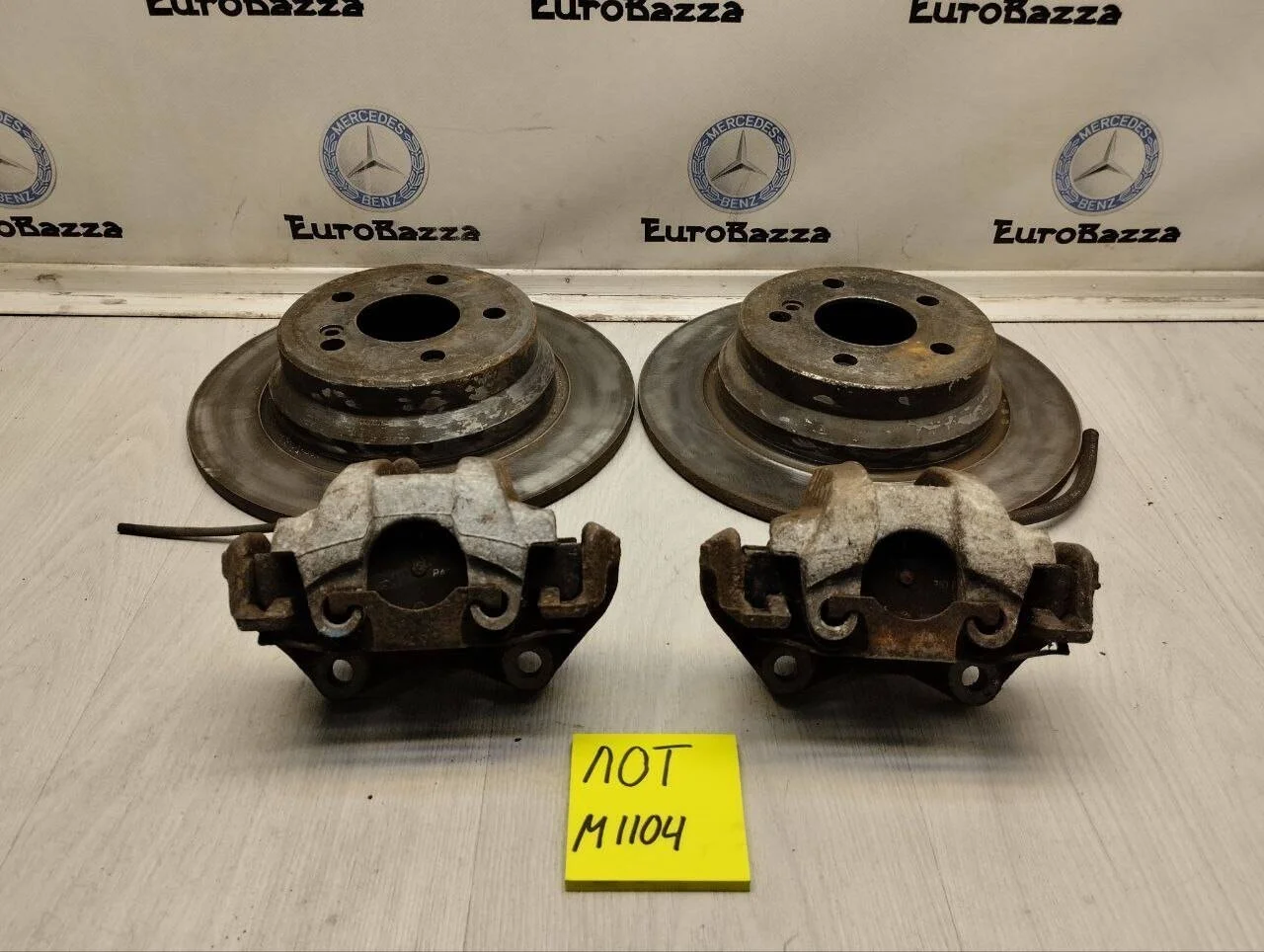 Задняя тормозная система Mercedes W211