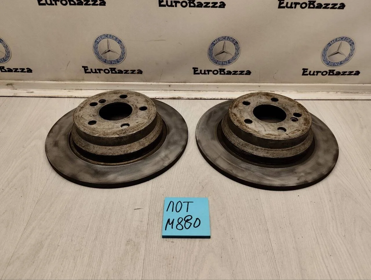 Задний тормозной диск Mercedes W212