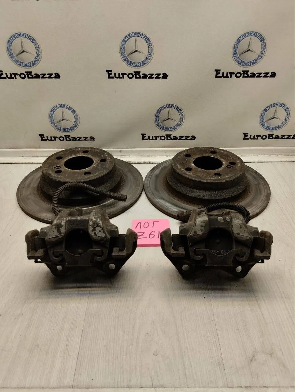 Задняя тормозная система Mercedes W211