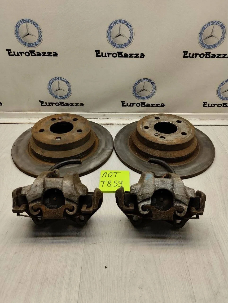 Задняя тормозная система Mercedes W211