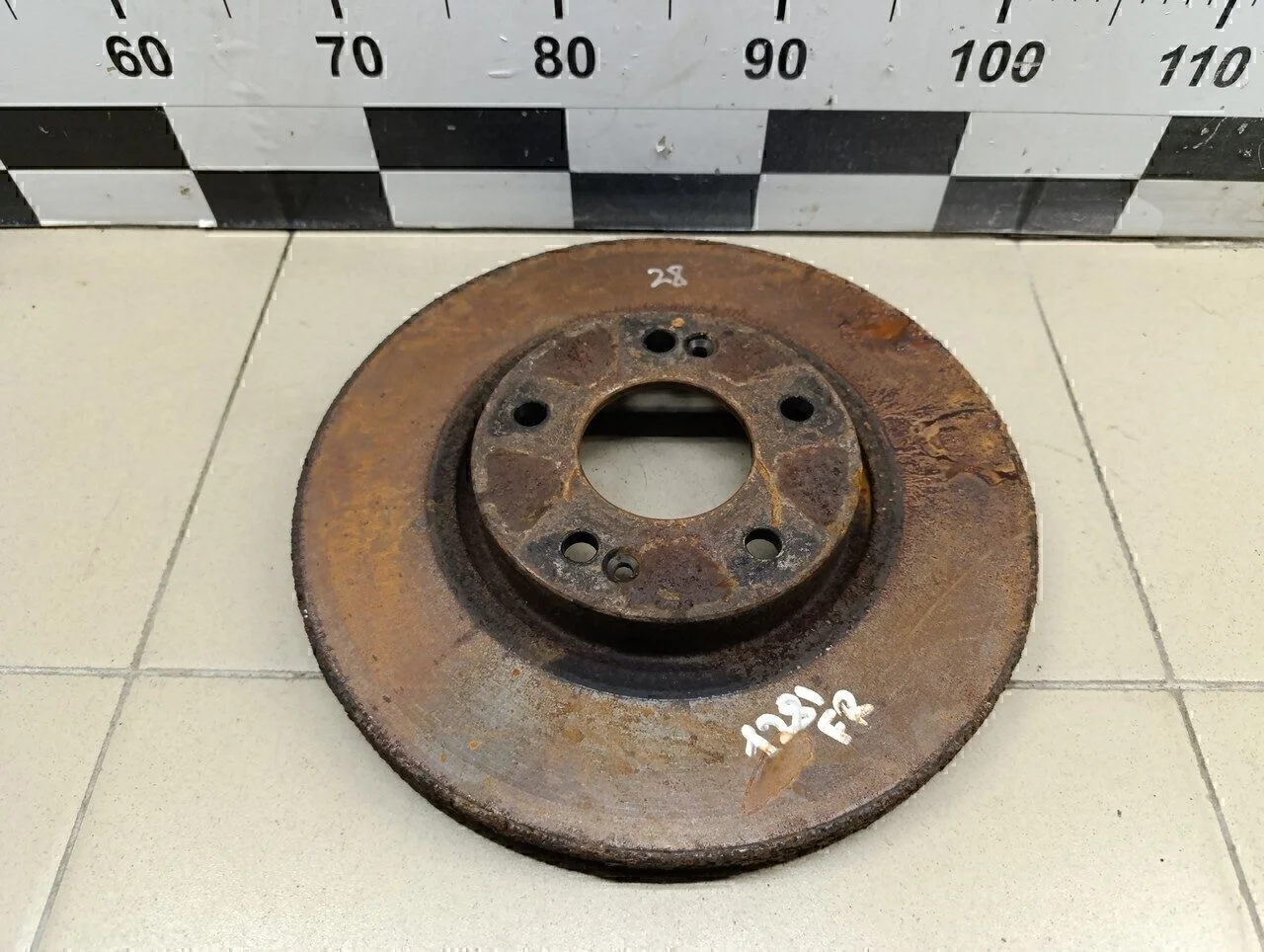 Диск тормозной передний вентилируемый Tucson 2004-2010