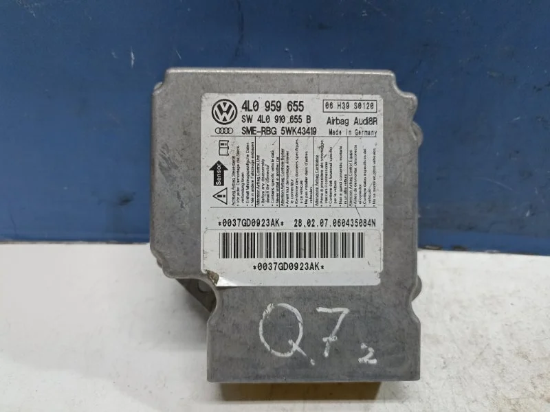 Блок управления Airbag Audi Q7 2005 - 2015 4L0959655
