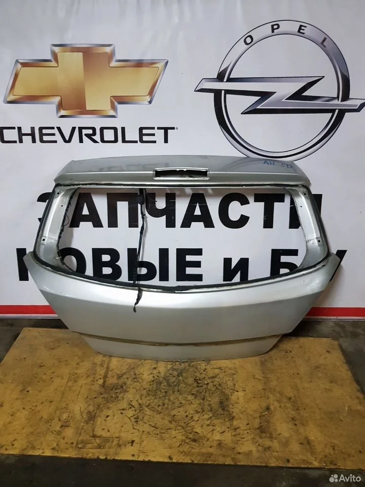 Крышка багажника opel astra h 5d без стекла