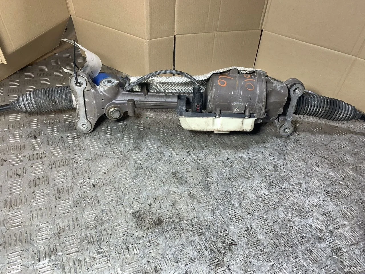 Рейка рулевая электрическая vw tiguan audi q3