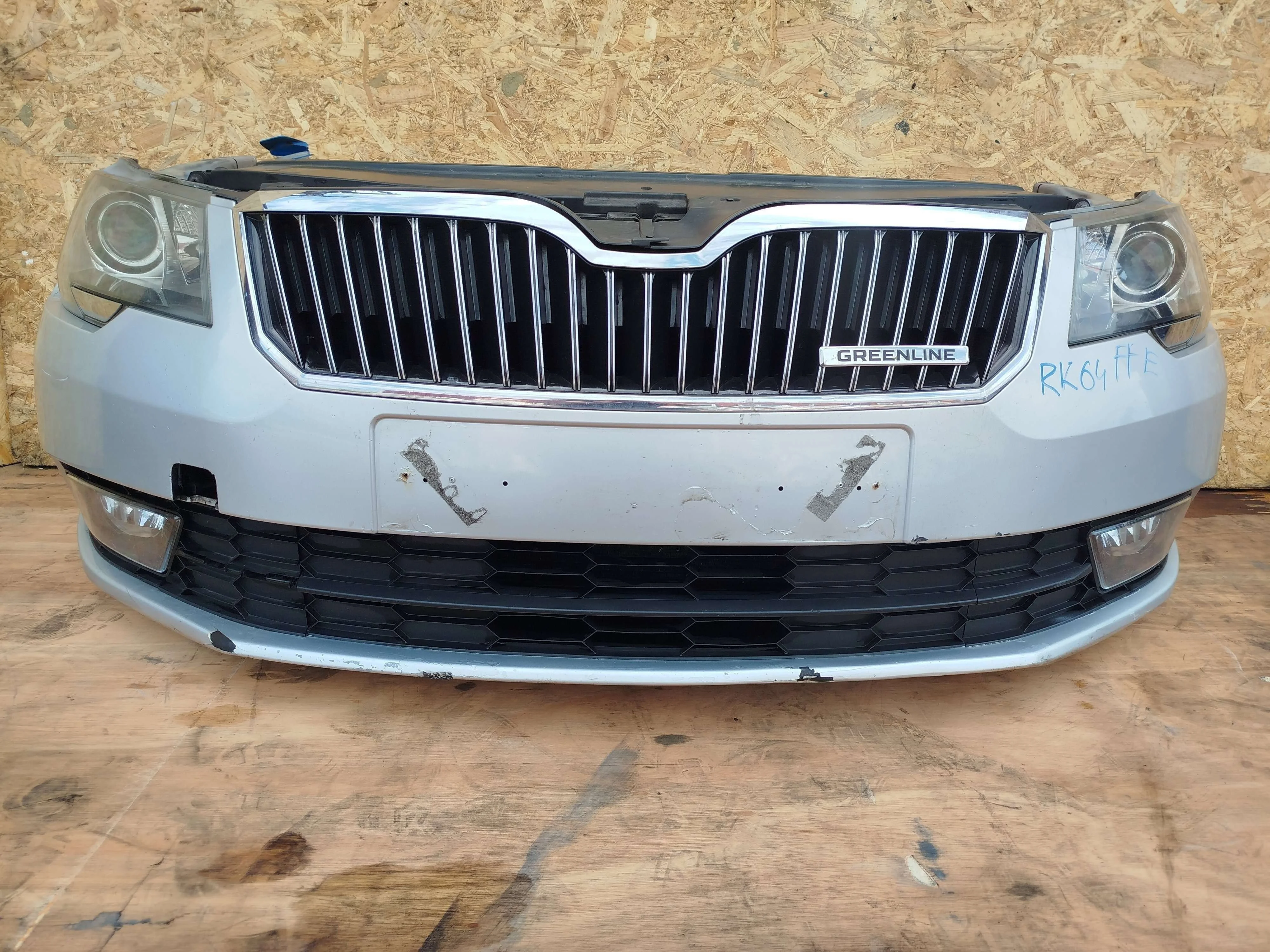 передняя часть (ноускат) в сборе Skoda Superb 1.6 дизель 2014