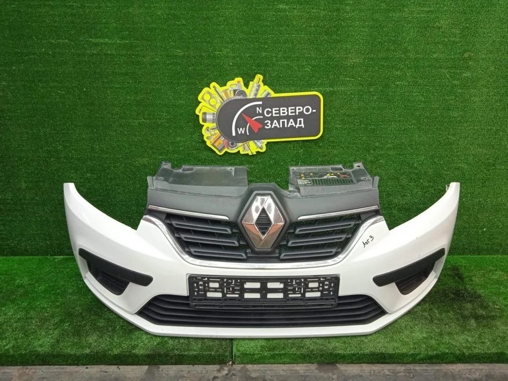 Бампер Renault Logan 2021 620220063R L52 K7M812, передний