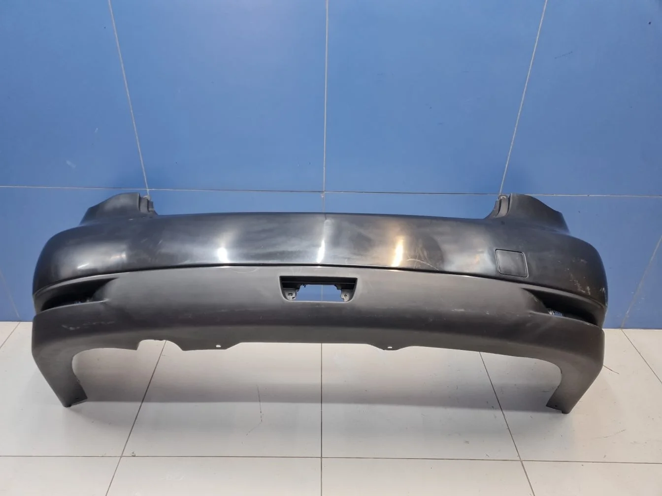 Бампер задний для Nissan Almera G15 2012-2018