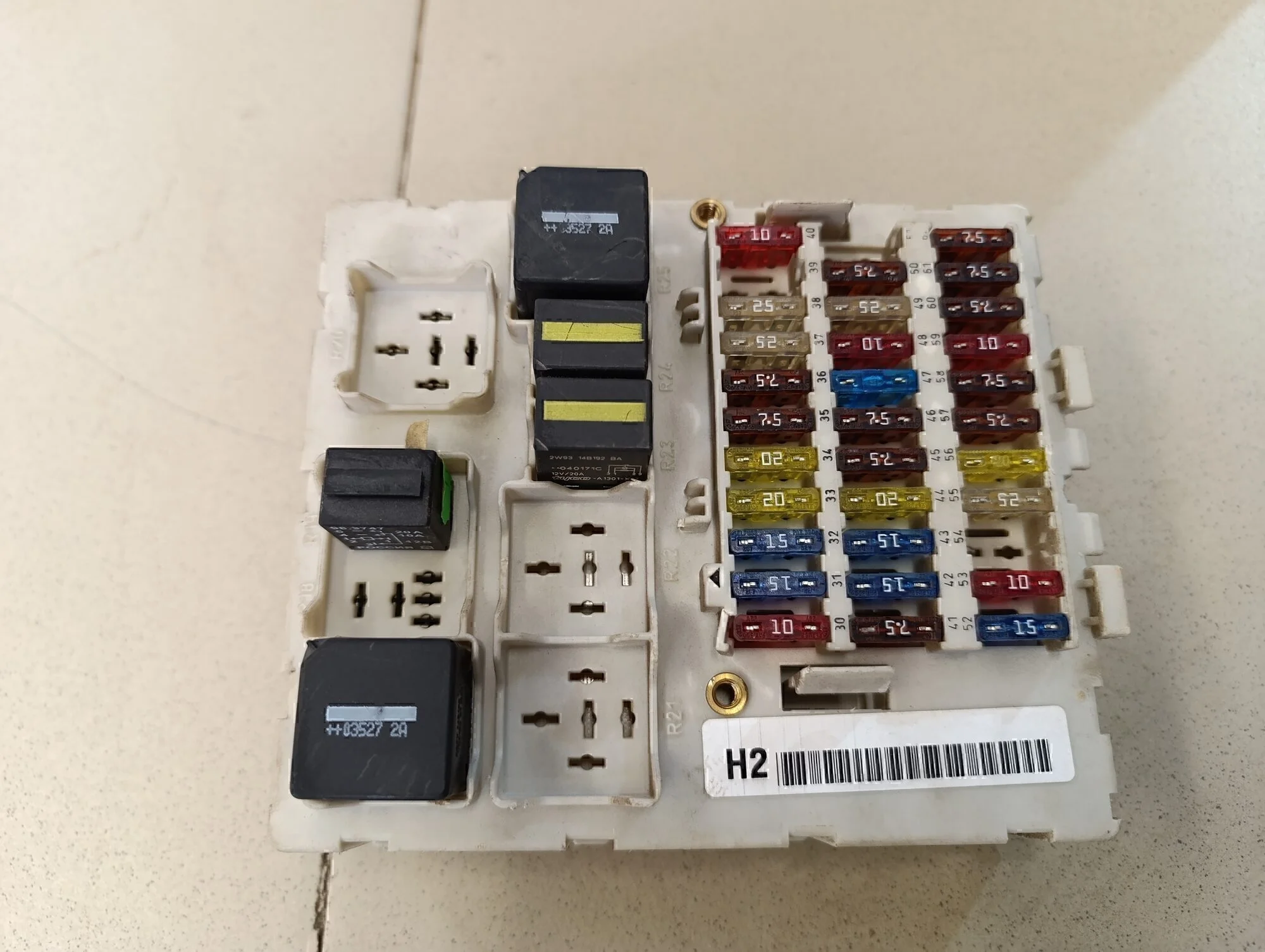 Блок предохранителей Focus I 1998-2004