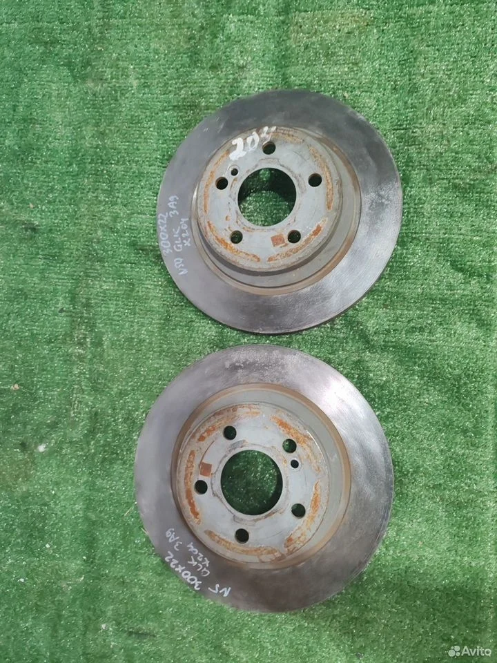 Задние тормозные диски mercedes a0004230912