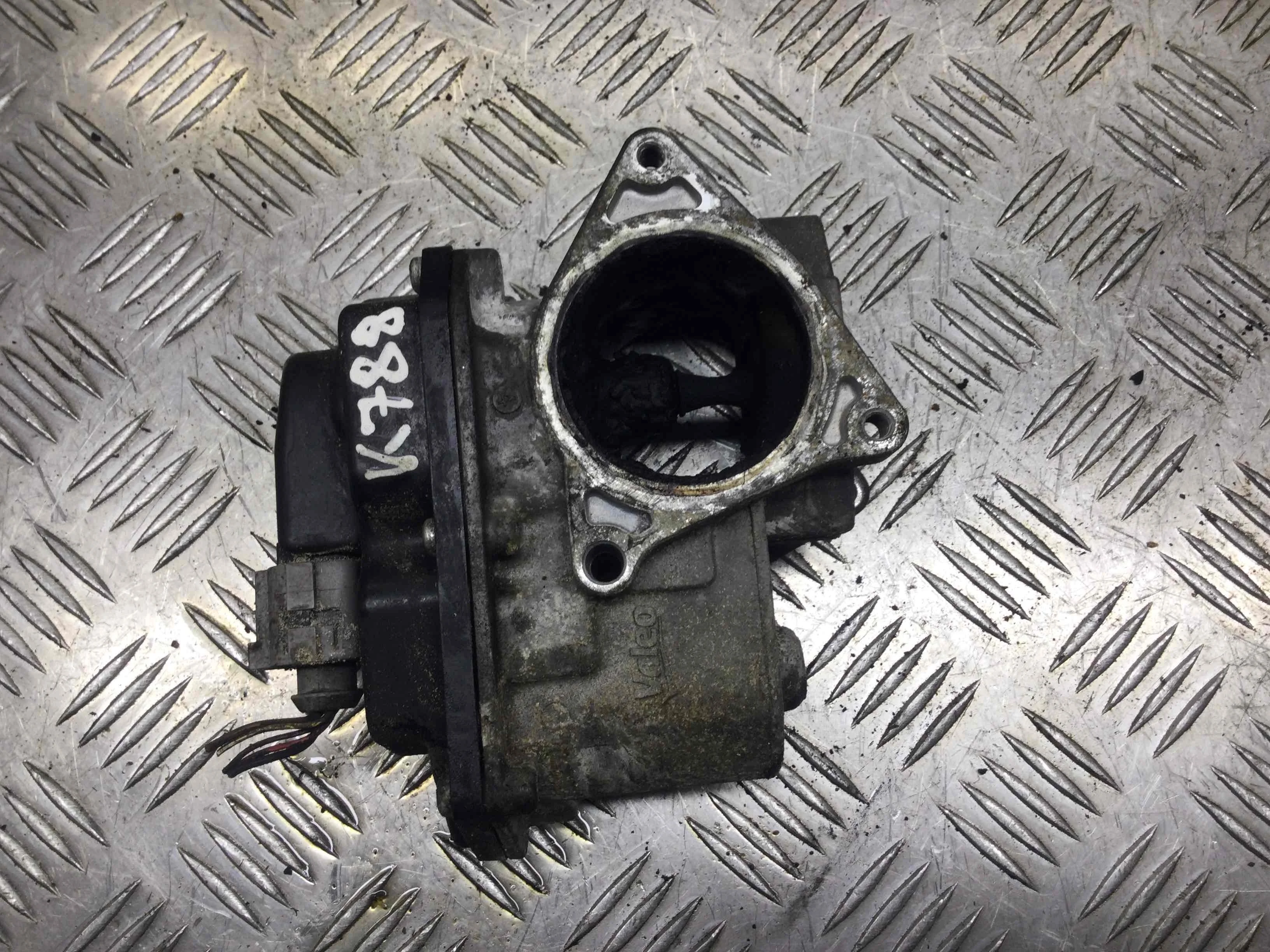 Заслонка дроссельная Volkswagen Touran 1 поколение [рестайлинг] (2006-2010) дизель 2.0 TDI DSG Минивэн