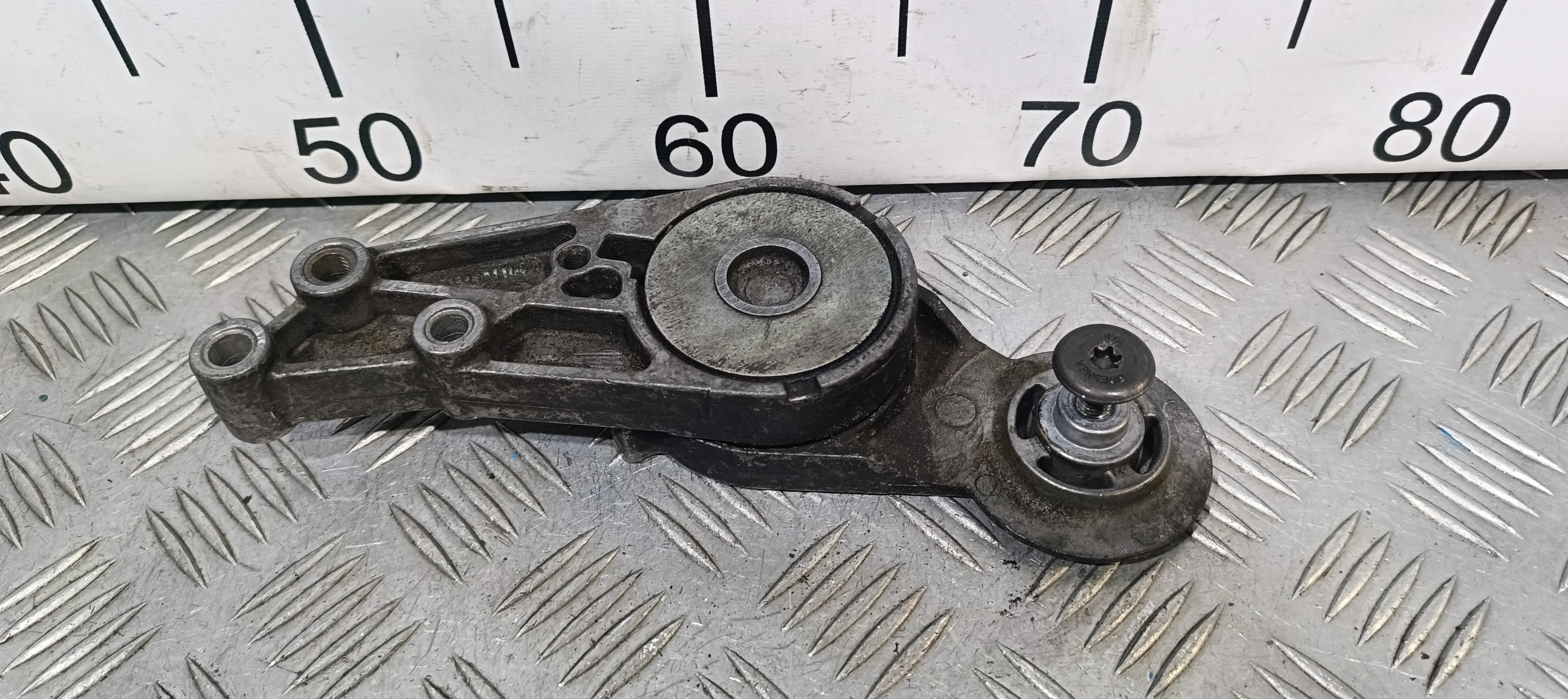 [Б/У] Натяжитель приводного ремня Audi - без ролика [ХОРОШЕЕ] [Код: 00414182 ]