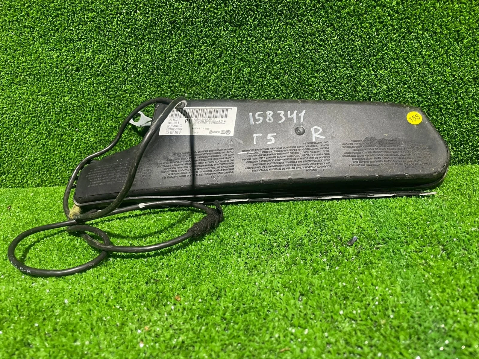 Подушка безопасности SKODA OCTAVIA 1Z, VOLKSVAGEN GOLF 5/5+, JETTA 5 2004- правая в сиденье б/у OCTAVIA 1Z(2004-2012);GOLF 5(2004-2009);JETTA 5(2005-2009);GOLF 5+(2005-2014)